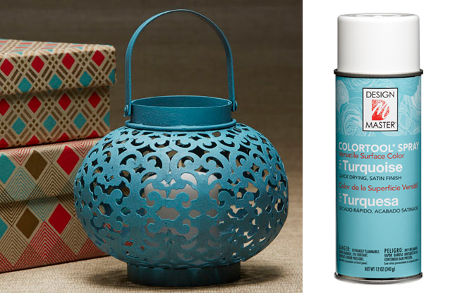 Turquoise Design Master Floral Spray Paint, Flower Moxie